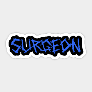 Surgeon spooky Sticker